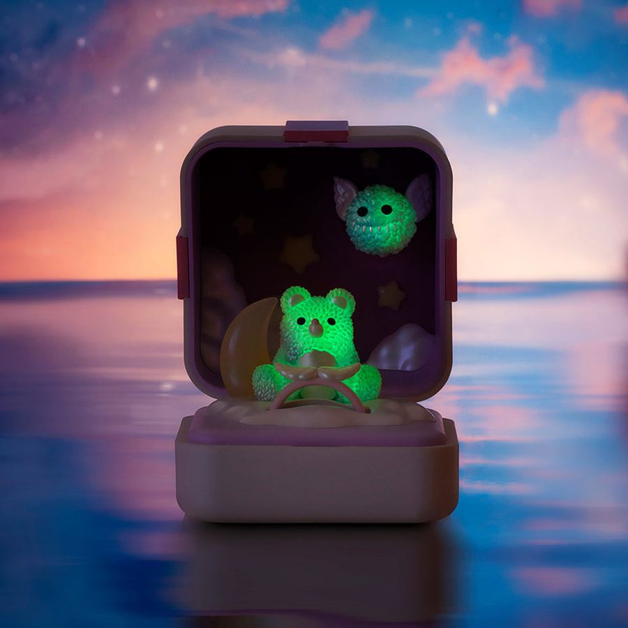 POP MART Romantic Ring Box Series Blind Box Scene Set Skullpanda | 801423-ILS