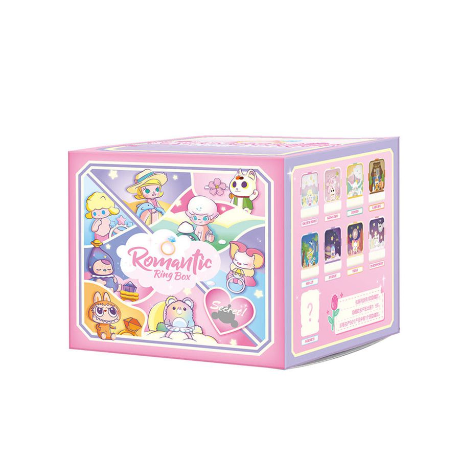 POP MART Romantic Ring Box Series Blind Box Scene Set Molly | 075164-RBJ