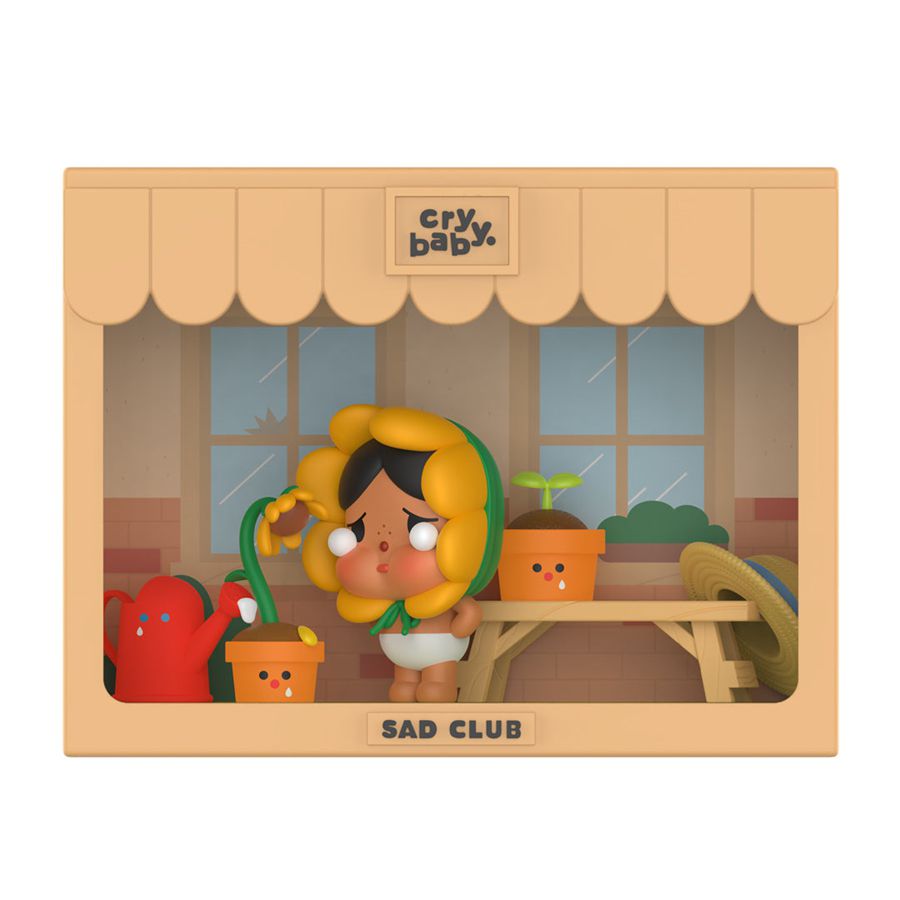 POP MART Sad Club Series Blind Box Scene Set Crybaby | 709632-QHN