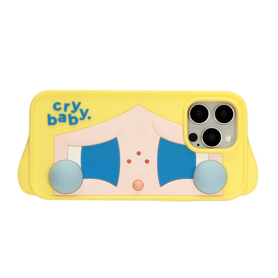 POP MART Sad Club Series - Phone Case for iPhone 14/15 Pro Max Crybaby | 049127-DPF