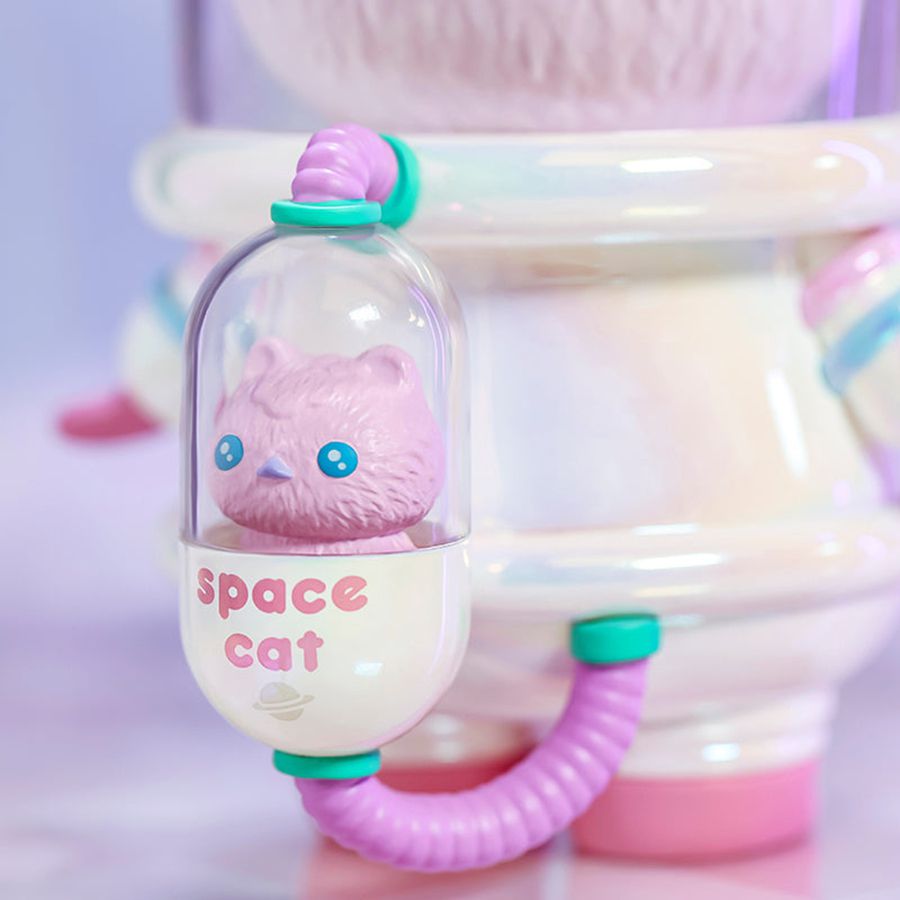 POP MART Space Cat Astronaut 200% Figurine Pucky | 069578-TAO