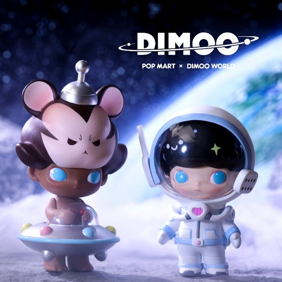 POP MART Space Travel Series Blind Box Dimoo | 415962-SYZ