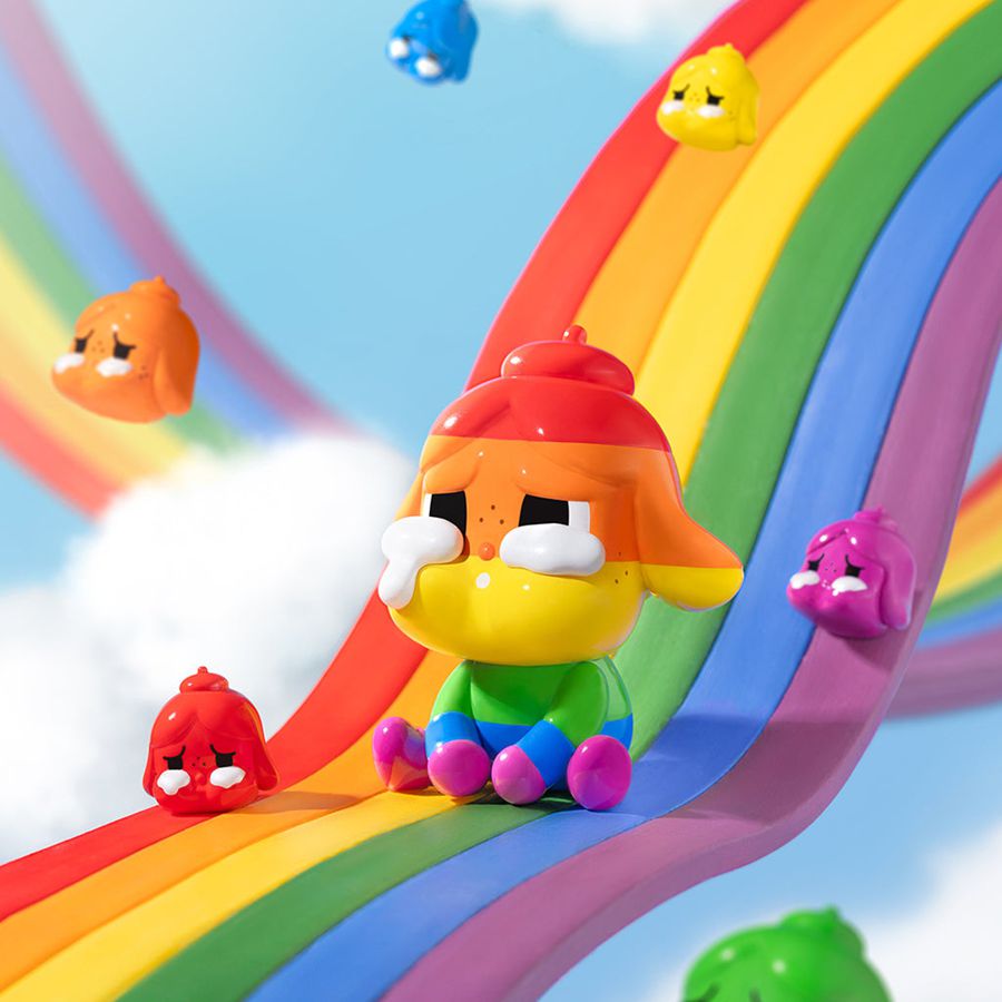 POP MART [Spend $22+ to Purchase] Pride Parade 100% Figurine Crybaby | 245678-AJZ