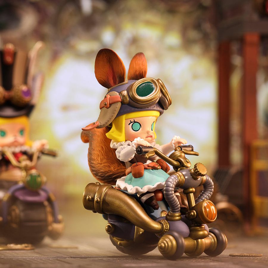 POP MART Steam Punk Animal Bike Series Blind Box Molly | 496832-SBZ