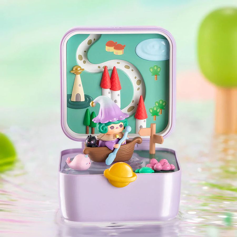 POP MART Strange Planets Series Blind Box Scene Set Pucky | 057312-INT