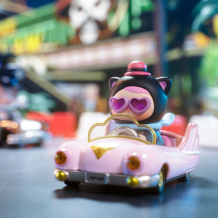 POP MART Super Track Pop Car Series Blind Box Skullpanda | 409837-GZC