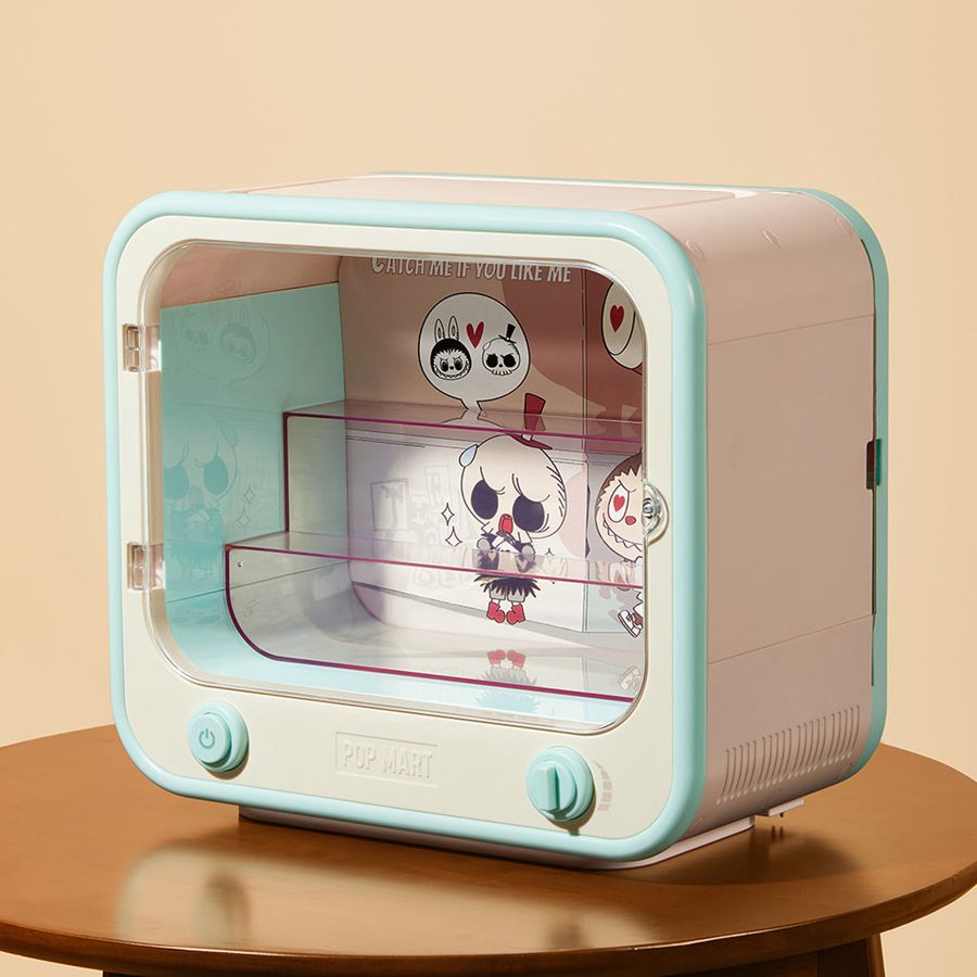 POP MART TV Set Luminous Display Box Container - Catch Me The Monsters | 387621-RPX