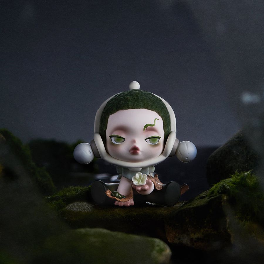 POP MART The Ink Plum Blossom Series Blind Box Skullpanda | 539167-THB