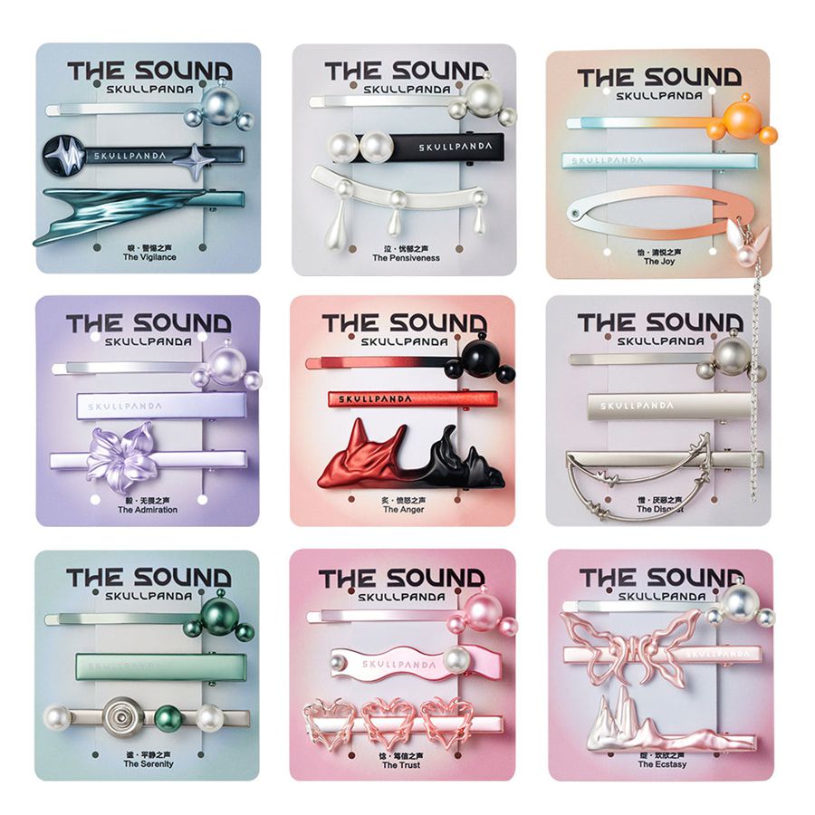 POP MART The Sound Series Hair Clips Blind Box Skullpanda | 210684-IUD