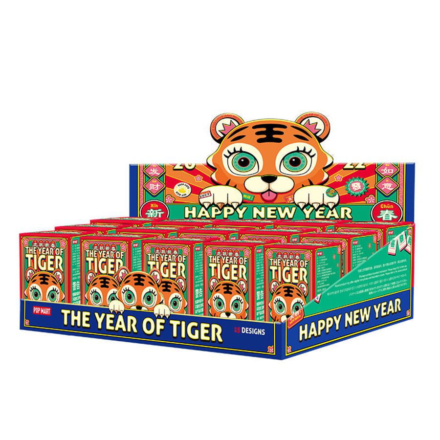 POP MART The Year Of Tiger Series Blind Box for Chinese New Year Skullpanda | 672501-FAK