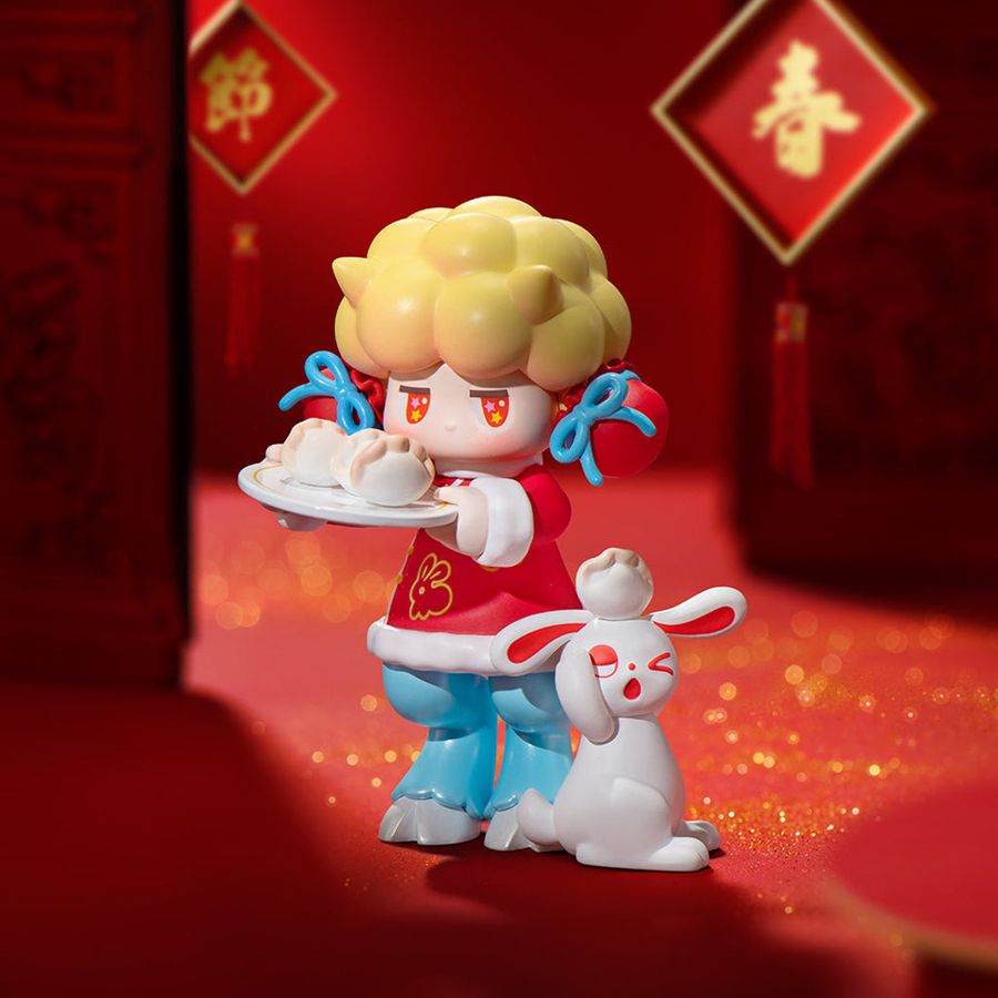 POP MART Three, Two, One! Happy Chinese New Year Series Blind Box Pucky | 968013-TFJ