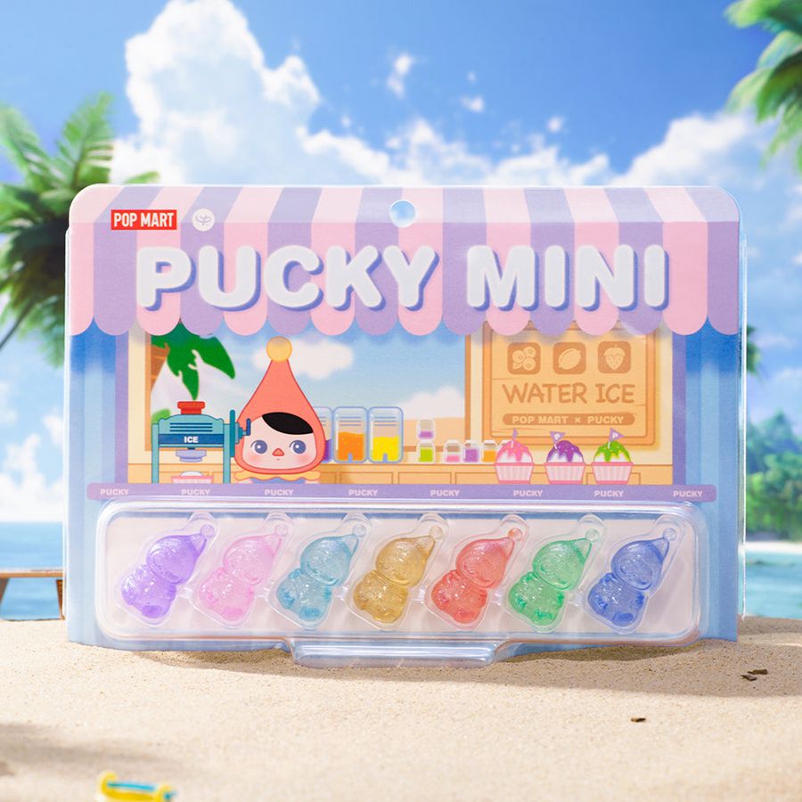 POP MART Water Ice Series Mini Figures (7 Pack) Pucky | 316752-QXG