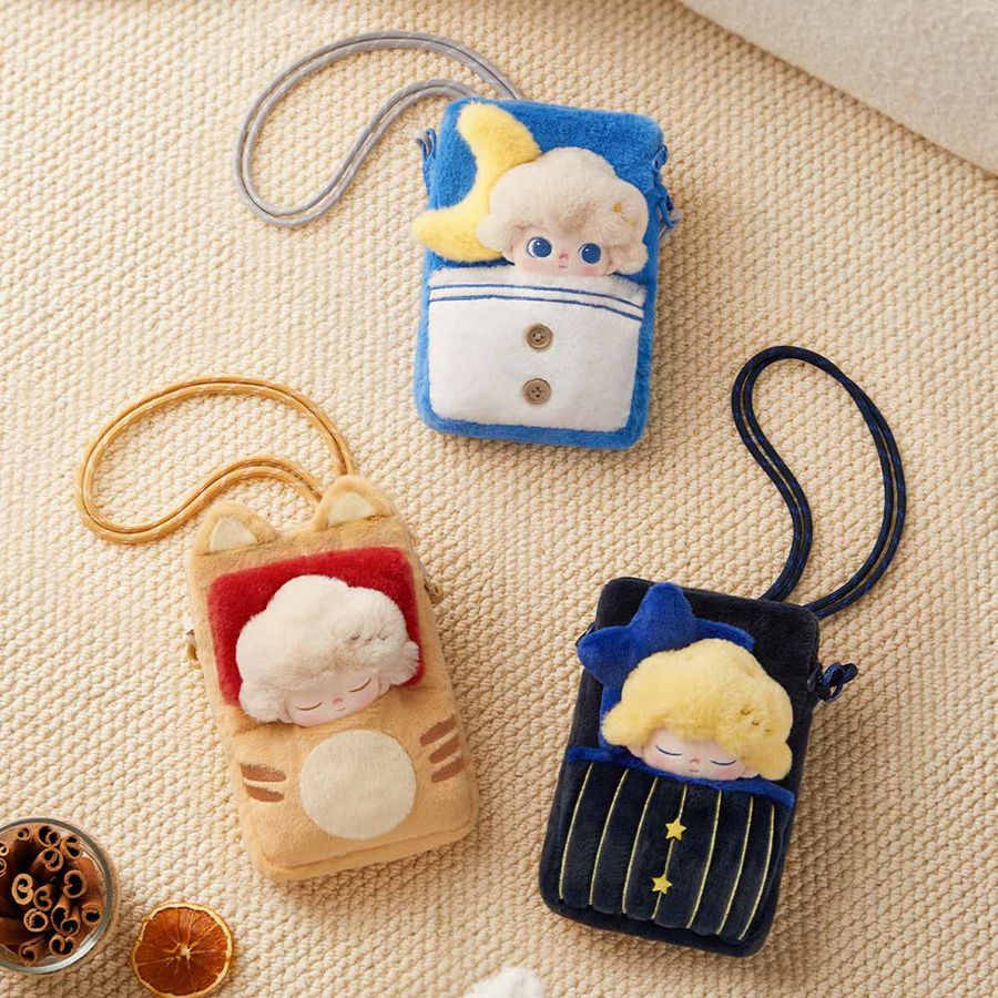 POP MART Weaving Wonders Series Plush Phone Pouch Dimoo | 853670-ZQG