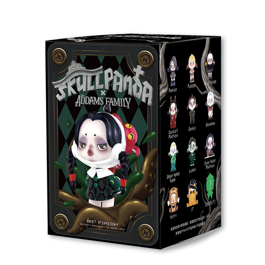 POP MART X The Addams Family Series Blind Box Skull Panda Skullpanda | 302879-ZHP