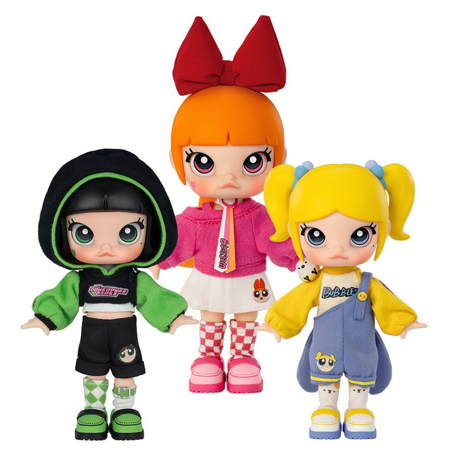 POP MART × The Powerpuff Girls Action Figure Doll Blind Box Molly | 892013-XFE