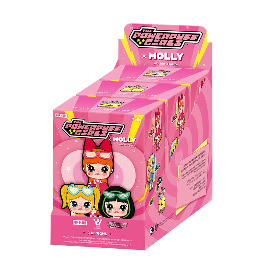 POP MART × The Powerpuff Girls Action Figure Doll Blind Box Molly | 892013-XFE