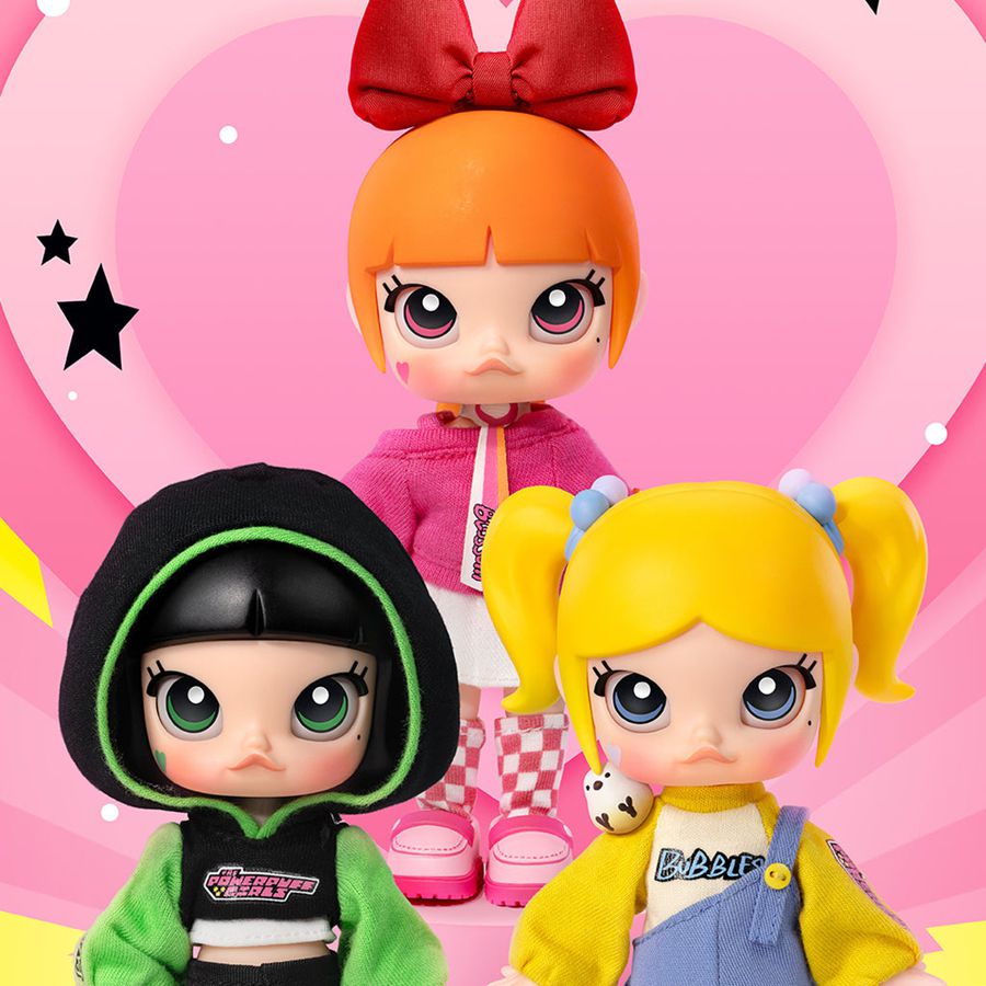 POP MART × The Powerpuff Girls Action Figure Doll Blind Box Molly | 892013-XFE