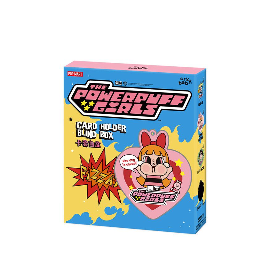 POP MART × The Powerpuff Girls Series Card Holder Blind Box Crybaby | 395402-XRF