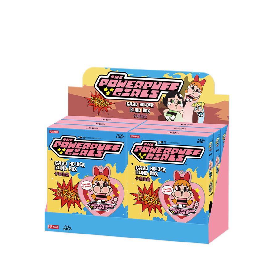 POP MART × The Powerpuff Girls Series Card Holder Blind Box Crybaby | 395402-XRF