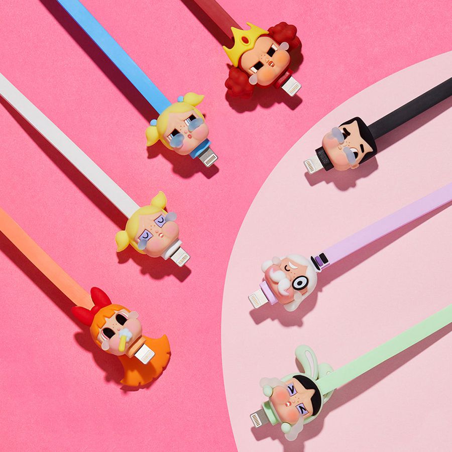 POP MART × The Powerpuff Girls Series Phone Cable Blind Box Crybaby | 230597-BLS