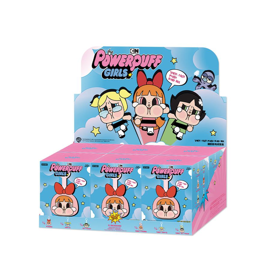 POP MART × The Powerpuff Girls Series Vinyl Plush Pendant Blin Crybaby | 940273-TBW