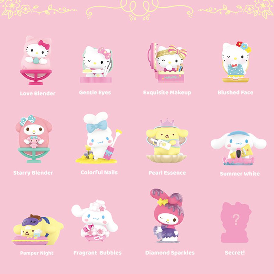 POP MART x Characters Hello Kitty Beauty Series Blind Box Sanrio | 560392-KTA