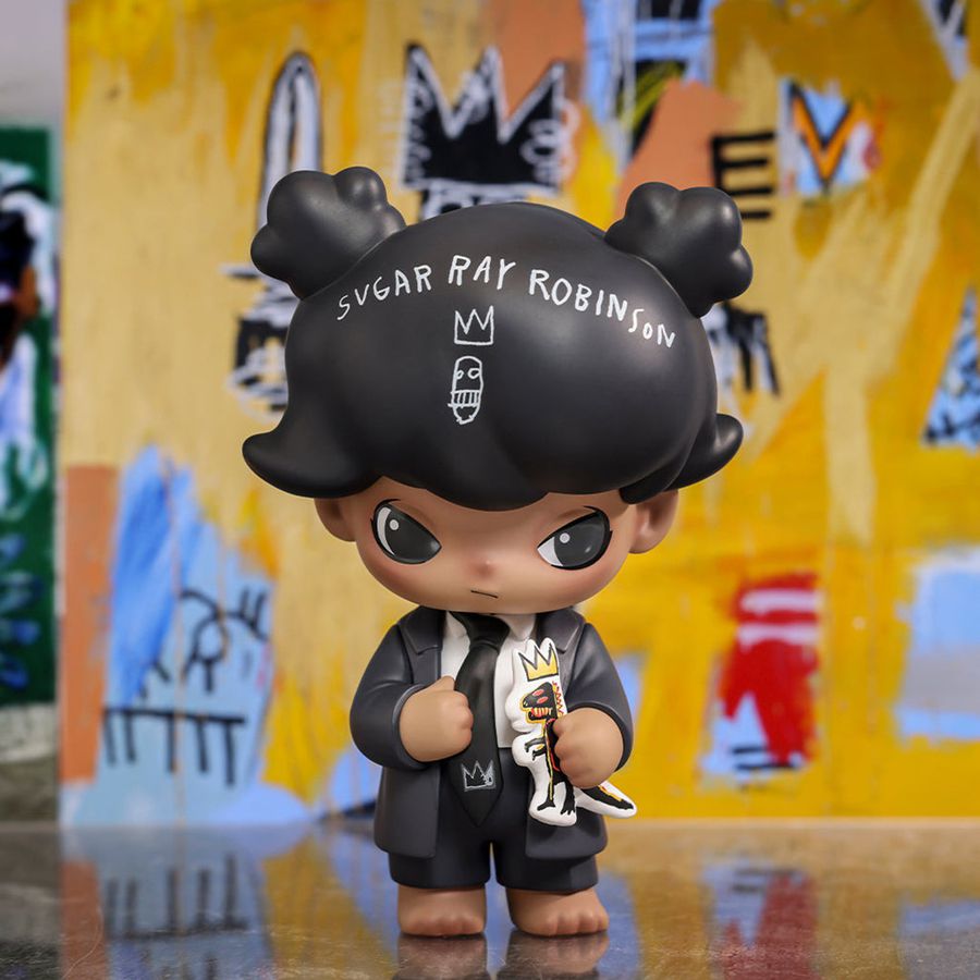 POP MART x Jean-Michel Basquiat 002 200% Figurine Dimoo | 129478-MTO