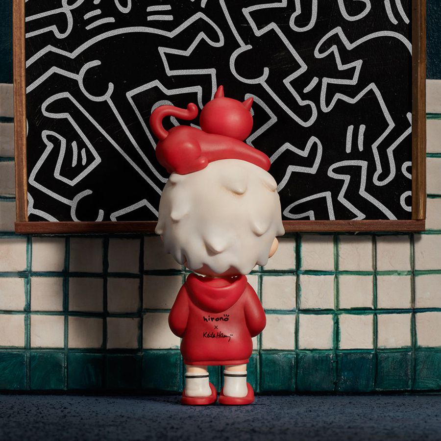 POP MART x Keith Haring 100% Figurine Hirono | 914687-KBE